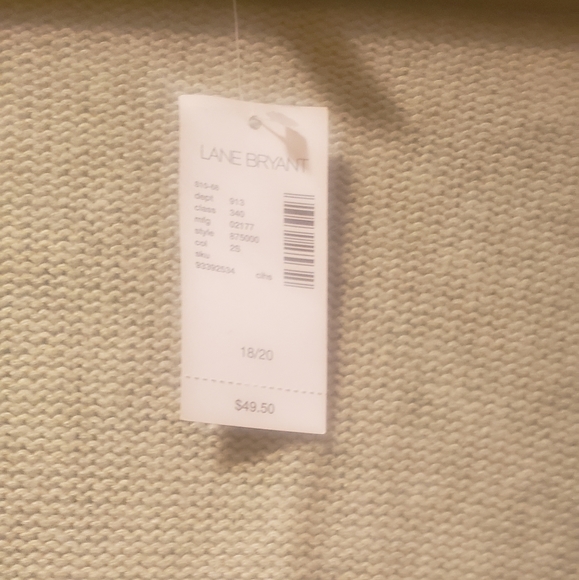 Plus-size v neck sweater NWT - Picture 2 of 3